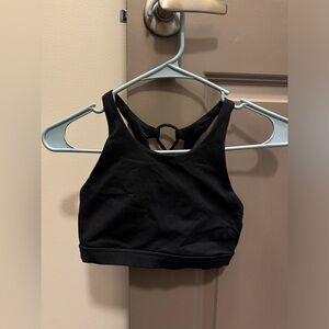 Lululemon sports bra size 4 black